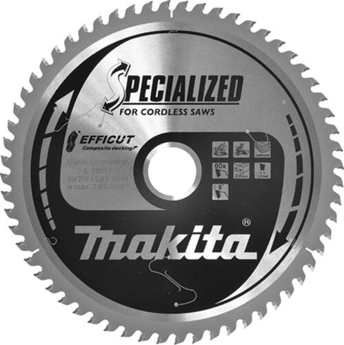 Makita E-12267 Kreissägeblatt 21,6 cm 1 Stück(e)