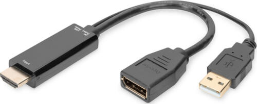 Digitus 4K HDMI Adapter - HDMI auf DisplayPort