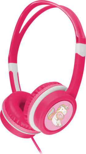 Gembird MHP-JR-PK Kopfhörer & Headset Kabelgebunden Kopfband Musik Pink