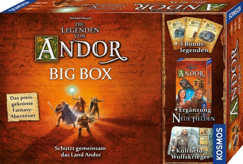 Kosmos Die Legenden von Andor - Big Box