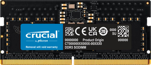 Crucial CT8G48C40S5T Speichermodul 8 GB 1 x 8 GB DDR5 4800 MHz