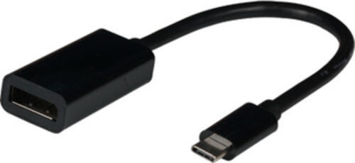 EFB Elektronik EBUSBC-DP-4K60 Videokabel-Adapter 0,15 m USB Typ-C DisplayPort Schwarz