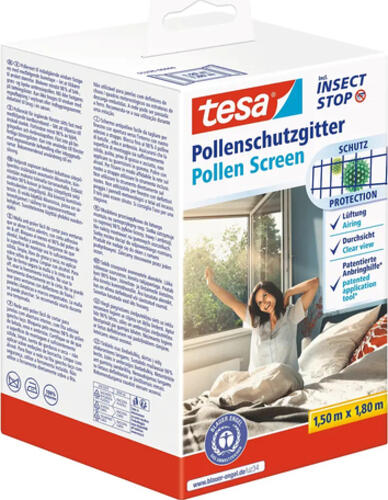 TESA 55296-00000-00 Fensterscheibe Siebmasche Polyester