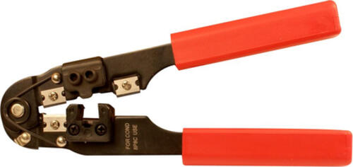 Synergy 21 S215676 Kabel-Crimper Crimpwerkzeug Schwarz, Rot