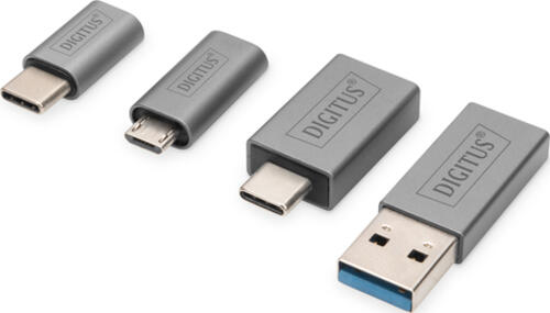 Digitus USB Adapterset, 4 - teilig