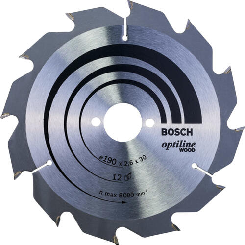 Bosch 2608641187 Kreissägeblatt 20,3 cm 1 Stück(e)