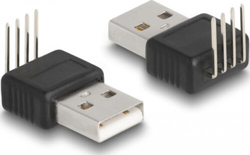 DeLOCK Adapter USB 2.0 Type-A Stecker zu 4 Pin 90 gewinkelt