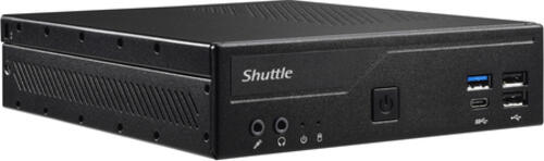 Shuttle Slim PC DH610 , S1700, 1x HDMI, 2x DP , 1x 2.5 , 2x M.2, 2x LAN (Intel 1G + 2.5G), 2x COM, 24/7 Dauerbetrieb, inkl. VESA