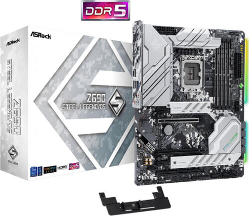 Asrock Z690 Steel Legend/D5 Intel Z690 LGA 1700 ATX