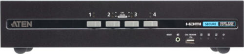 ATEN CS1144H4C Tastatur/Video/Maus (KVM)-Switch Schwarz