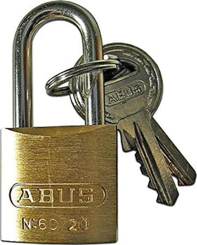 ABUS Messing-Vorhängeschloss Schlüssel 60/40HB40 KA6041