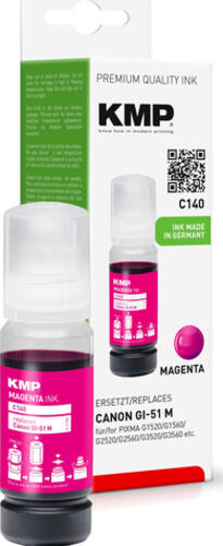 KMP SINGLEPACK C 140 Druckerpatrone 1 Stück(e) Kompatibel Magenta