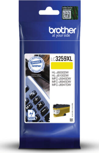 Brother LC3259XLYP Tonerkartusche 1 Stück(e) Original Gelb