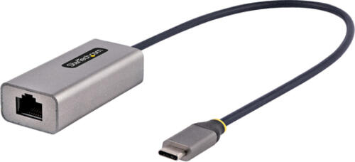 StarTech.com USB-C zu Ethernet Adapter, USB 3.0 zu Gigabit Netzwerk Adapter - 10/100/1000 Mbit/s, USB-C zu RJ45 Ethernet Adapter (GbE), 30cm angeschlossenes Kabel, treiberlose Installation (US1GC30B2)