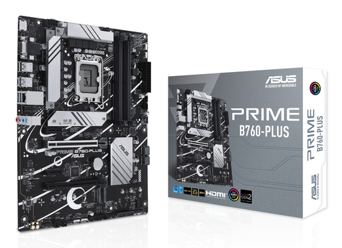 ASUS PRIME B760-PLUS Intel B760 LGA 1700 ATX ASUS PRIME B760-PLUS Intel B760 LGA 1700 ATX