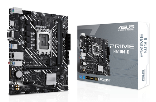 ASUS PRIME H610M-D Intel H610 LGA 1700 micro ATX ASUS PRIME H610M-D Intel H610 LGA 1700 micro ATX