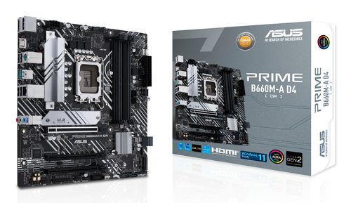 ASUS PRIME B660M-A D4-CSM Intel B660 ASUS PRIME B660M-A D4-CSM Intel B660