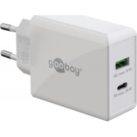 Goobay USB-C PD Dual-Schnellladegerät