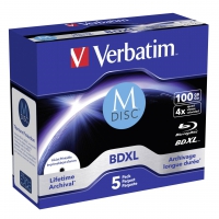 5er Verbatim M-DISC BD-R XL 100GB
