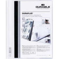 Durable Duraplus Präsentations-Mappe Weiß