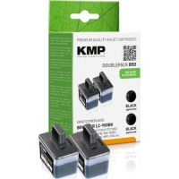 KMP B5D Druckerpatrone 2 Stück(e) Schwarz