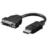 0,2m Adapter Displayport 1.2 > DVI-D 0,2m Adapter Displayport 1.2 > DVI-D